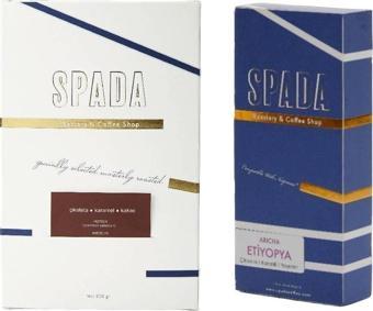 Spada Motion/Natural Çekirdek Kahve 250 Gr. + Etiyopya Aricha Nespresso Uyumlu Kapsül Kahve (10 Adet)