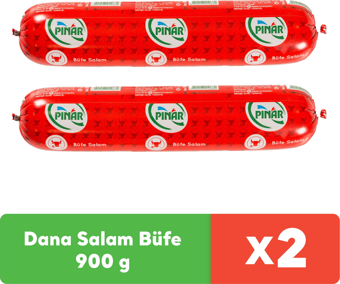 Pınar Dana Salam Büfe 900 g x 2 adet