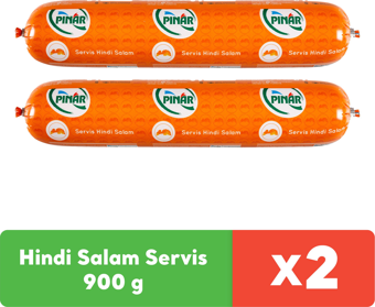 Pınar Hindi Salam Servis 900 g x 2 adet