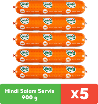 Pınar Hindi Salam Servis 900 g x 5 adet