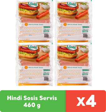 Pınar Hindi Sosis Servis 460 g x 4 adet