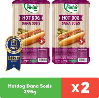 Pınar Hotdog Dana Sosis 295 g x 2 adet