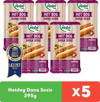 Pınar Hotdog Dana Sosis 295 g x 5 adet