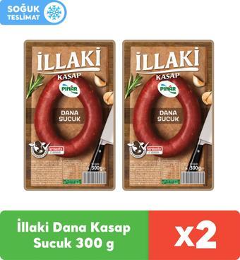 Pınar İllaki Dana Kasap Sucuk 300 g x 2 Adet