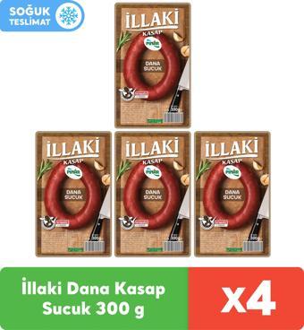 Pınar İllaki Dana Kasap Sucuk 300 g x 4 Adet