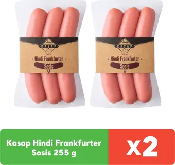 Pınar Kasap Hindi Frankfurter Sosis 255 g x 2 adet