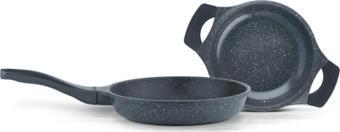 Thermoad Flora 26Cm Tava- 20Cm Sahan Set