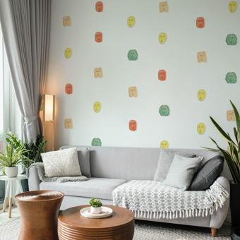 Henri Matisse Küçük Yüzler Duvar Stickerı