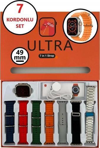 Ultra 7 Kordonlu Arama Bildirim Sağlık Takibi Akıllı Saat 7 Strap