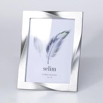 Selim Dekor Curved 13x18 Çerçeve Gümüş