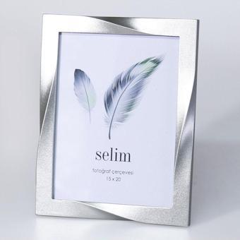 Selim Dekor Curved 15x20 Çerçeve Gümüş