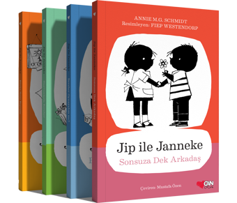 Jip ile Janneke Seti (4 Kitap) - Can Çocuk Yayınları