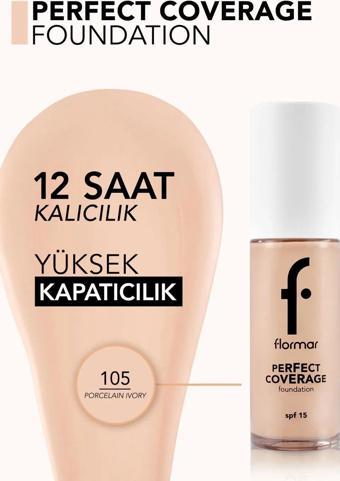 Flormar Perfect Covarage Fondeten No.105 Yeni