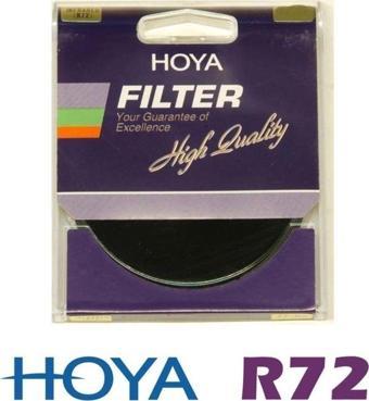 Hoya 67Mm Infrared R72 Filtre Siyah
