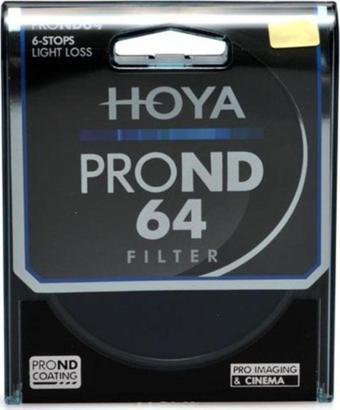 Hoya 77 Mm Pro Nd64 (6 Stop) Nd Filtre