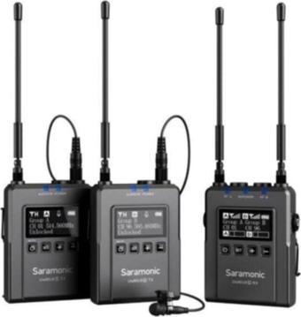 Saramonic Uw-Mic9S Kit 2 Tx+Tx+Rx Kablosuz Mikrofon Sistemi