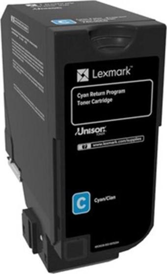 Lexmark 74C50C0 3.000 Sayfa Cyan Mavi Toner CS720-725 CX725