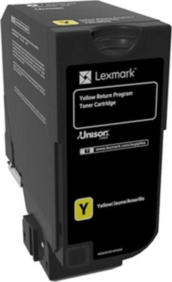 Lexmark 74C50Y0 3.000 Sayfa Yellow Sarı Toner CS720-725 CX725