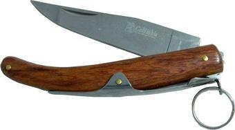 Okapi GC2079A Kahverengi Cep Çakısı 20cm - Manuel, Ahşap Sap