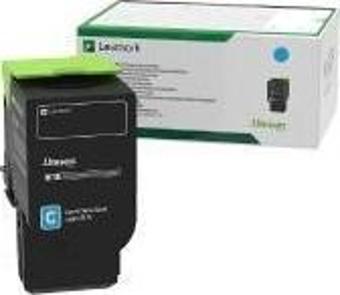 Lexmark 78C50C0 1.400 Sayfa Cyan Mavi Toner CS421-521-622 CX421-522-622-625