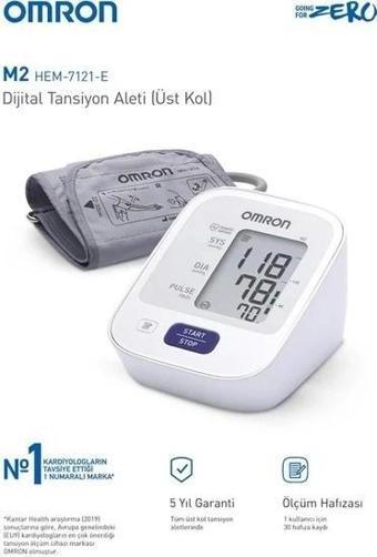 Omron Tansiyon Aleti Koldan M2 Hafızalı