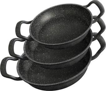 Cook Kitchen Döküm Sahan Set(18-20-22 Cm)