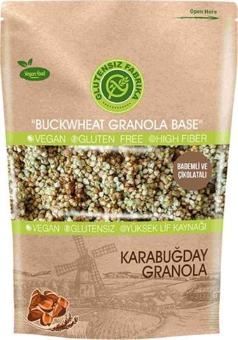 Glutensiz Fabrika Bademli Ve Çikolatalı Karabuğday Granola 200 Gr