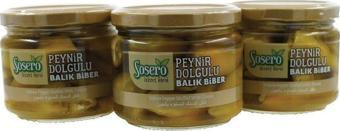 Sosero Peynir Dolgulu Balık Biber 3 X 290 Gr Cam Kavanoz