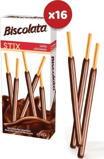 Biscolata Stix Sütlü 27,5 Gr X 16 Adet