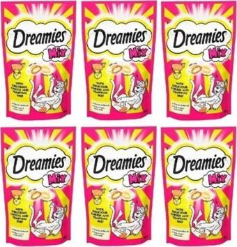 Dreamies Sığırlı & Peynirli Mix Kedi Ödül Maması 60 G X 6 Adet