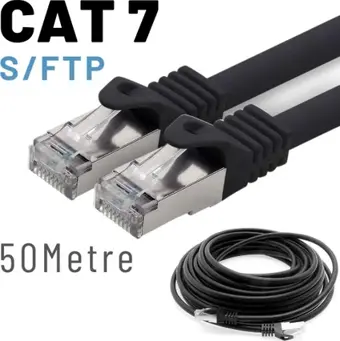 IRENIS 50 Metre CAT7 Kablo S/FTP LSZH Ethernet Network Lan Ağ Kablosu 