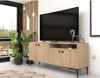 Mezza 1546 Artemis 139 Cm Tv Ünitesi Sepet Rengi