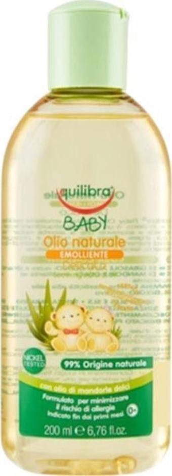 Equilibra Baby Olio Naturale Emollıent- Yatıştırıcı Doğal Yağ 200 ml