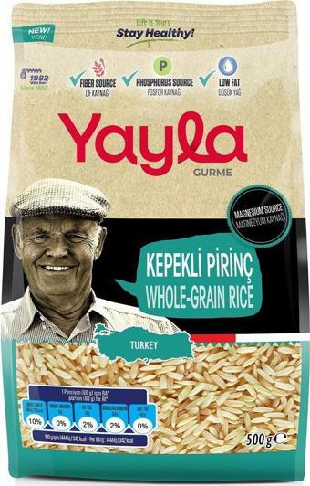 Yayla Gurme Kepekli Pirinç 500 gr