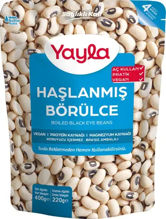 Yayla Haşlanmış Börülce 400 gr