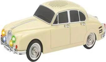 WS-596BT 1967 Model Jaguar Mark 2 10W Bluetooth Hoparlör Fm Radyo USB Tf Aux Destekli Speaker