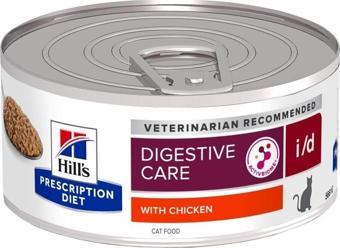 Hill's Prescription Diet Digestive Care I/d Tavuklu Kedi Konservesi 156 gr x 6 Adet