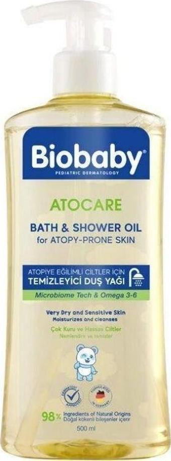 BioBaby Atocare Temizleyici Duş Yağı 500 ml