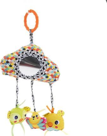 baby toys Bulutlu Aynalı Puset Oyuncağı