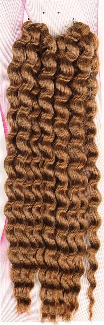  Nice Bulk Afro Su Dalgası Saç - Karamel