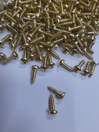 Mercimek baş vida 2,9x9,5 mm yassıbaş ysb 1000 adet sarı