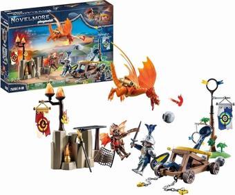 PLAYMOBIL Novelmore 71210 Novelmore ve Burnham Raiders - Turnuva sahası, 4 yaşından büyük çocuklar i