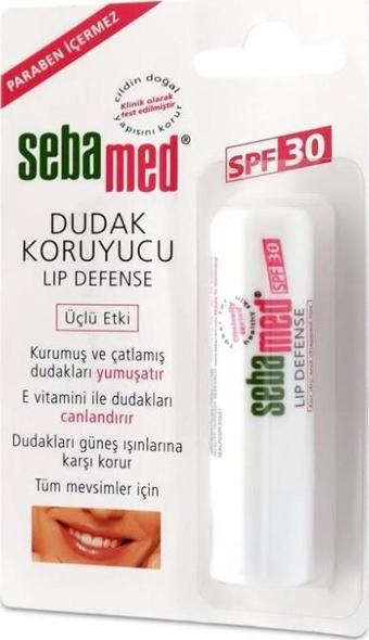 Sebamed SPF 30 Üçlü Etkili Dudak Kremi 4.8 gr