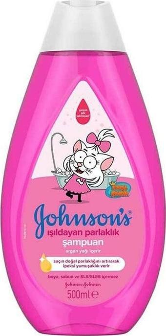 Johnson Baby Şampuan-Işıldayan Parlaklık 500ml