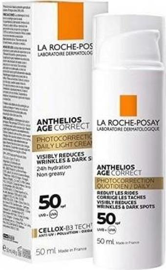 Anthelios Age Correct SPF 50 Kırışıklık Karşıtı Krem 50 ml