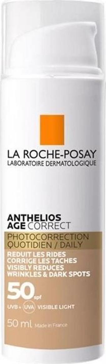 Anthelios Age Correct SPF+50 Tinted Güneş Kremi 50 ml