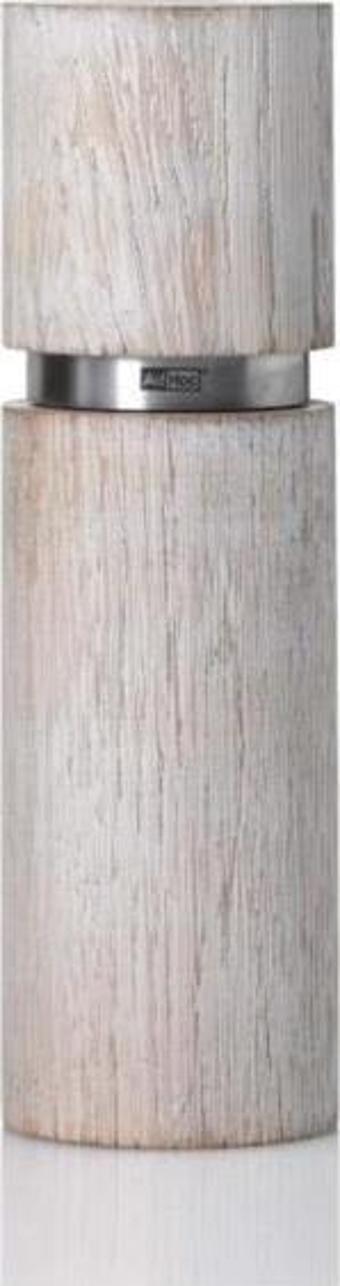 Adhoc Textura Antique Grande Tuz/Biber Değirmeni Beyaz Ah-Mp26