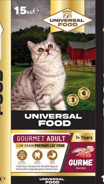 Universal Food Kedi Maması Gurme 15 Kg