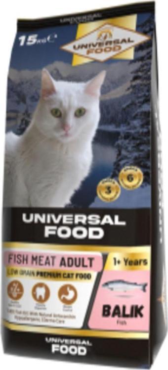 Universal Food Somonlu Premium Kedi Maması 15Kg