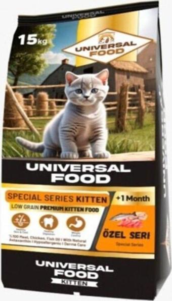 Universal Food Yavru Kedi Maması Kitten Special 15Kg